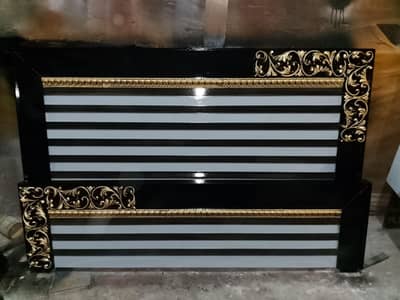 Double bed / bed set / wooden bed / bed / Furniture / king size bed