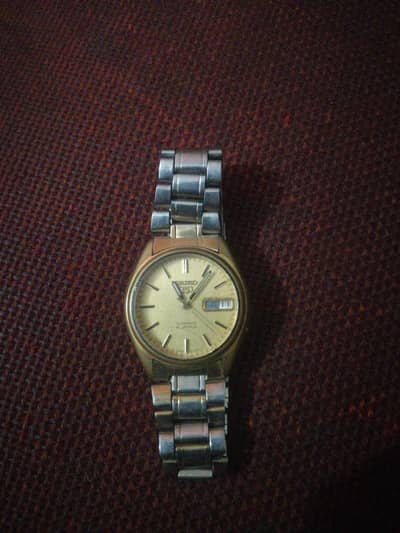 Seiko 5 automatic watch
