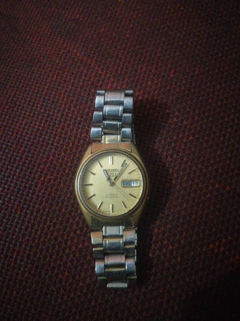 Seiko 5 automatic watch 0