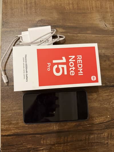Xiaomi Redmi Note 15 Pro Black PTA 10/10 8GB 256 GB
