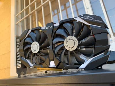 Gtx 1060 6 GB MSI.