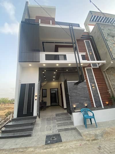 BRAND NEW LUXURY 120 SQUARE YARD GROUND+ ONE HOUSE AVAILABLE FOR SHI
