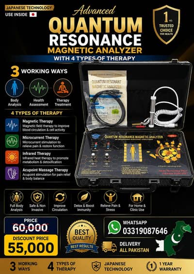Japanese technology Quantum Resources Magnetic Analyzer Avble in stock