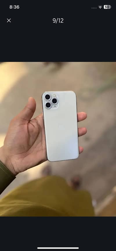 I phone 11 pro / pta approadd. 89% health ,display sms