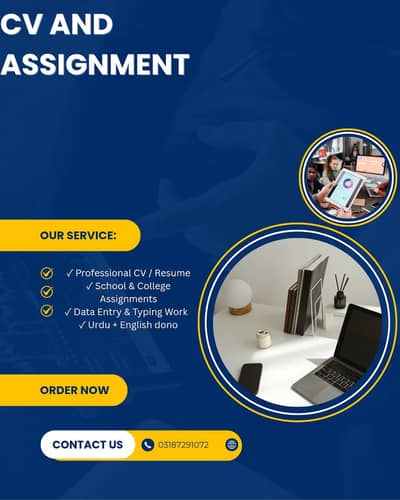 Professional CV, Resume & Assignment Service | 24 Hours Delivery