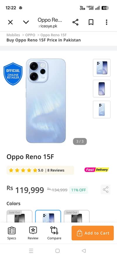 opoo Reno f15