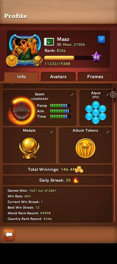 Carrom pool id