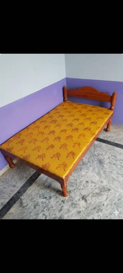 Solid Wood Namaz Bed / Single Diwan Bed
