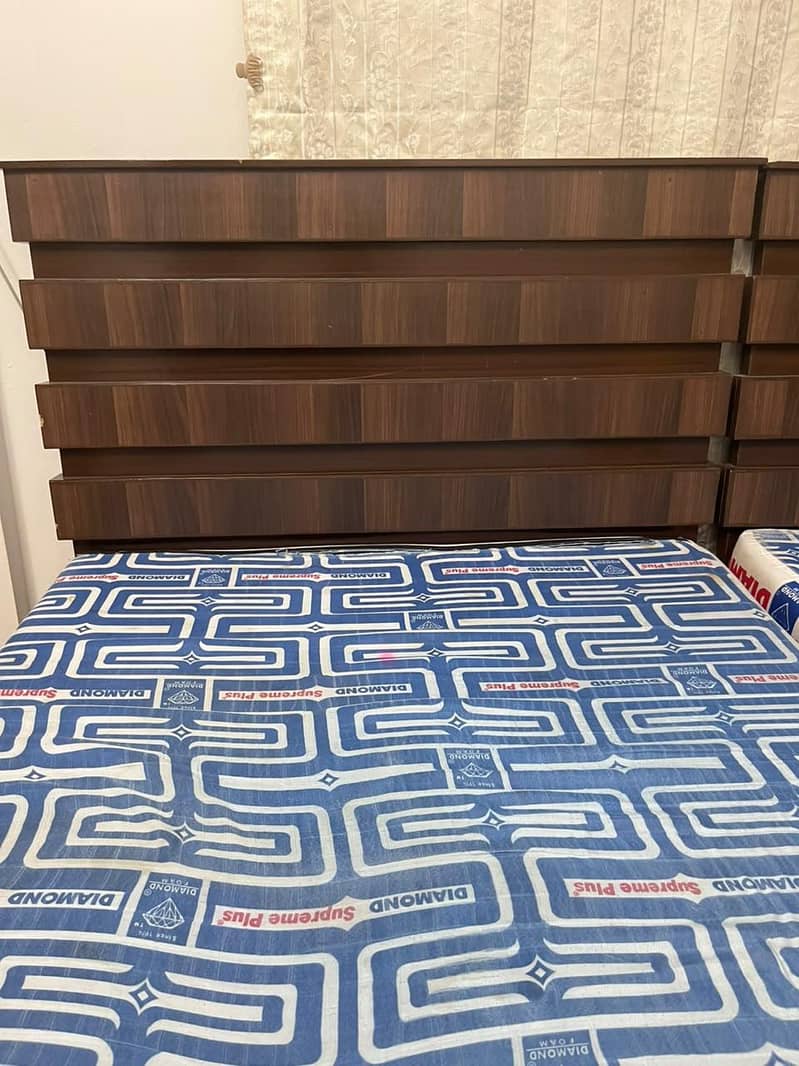 2 single beds 3