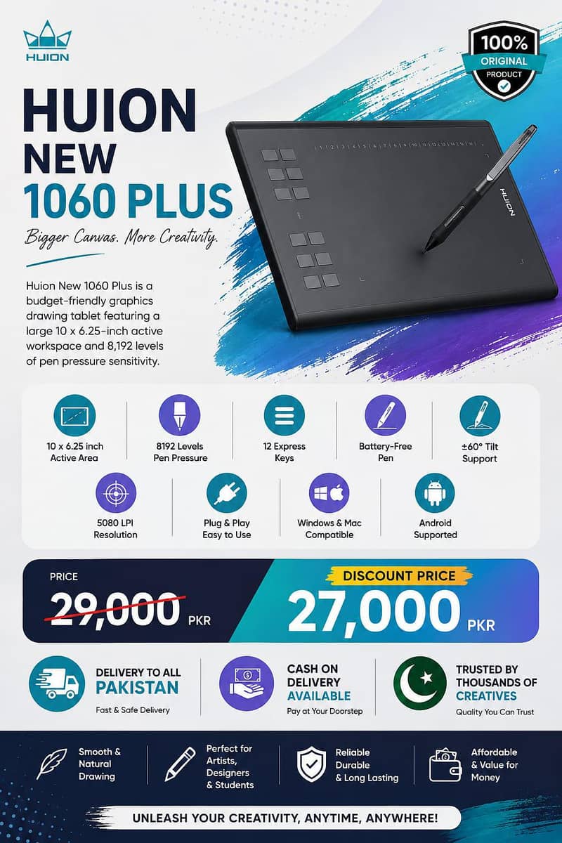 All types of drawings tablet available in stock xp pen huion - Computer ...