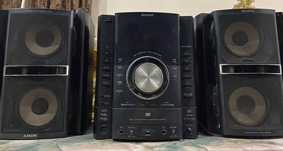 Sony MHC-GZR77D Original Hi-Fi sound system with remote