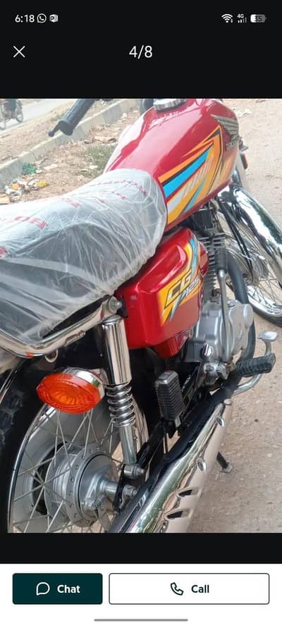 honda cg 125 original  condition lo milage 0310 2044458