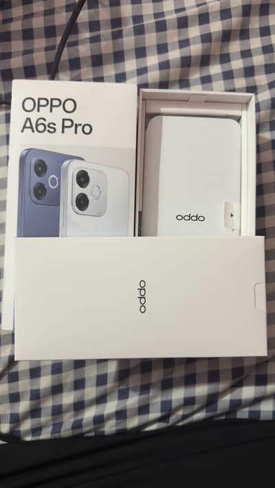 OPPO A6s Pro just box open non use