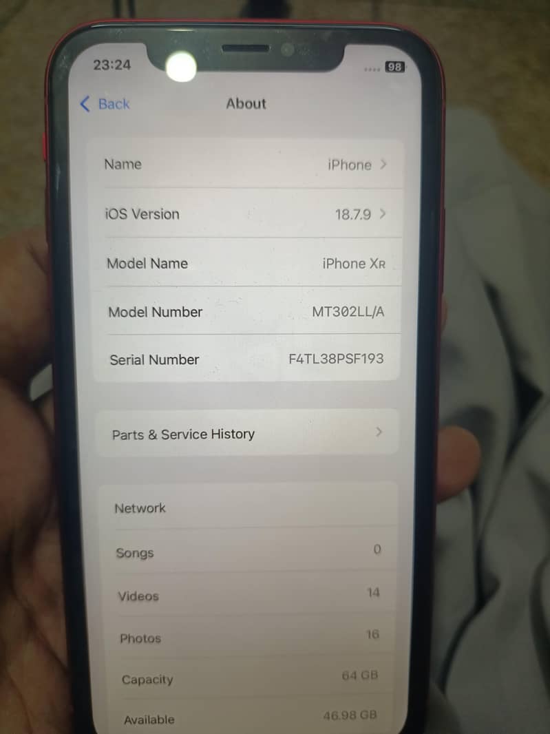 Iphone XR 4