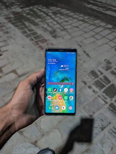 Samsung Mobile Note 9 8gb 512gb sale and exchange