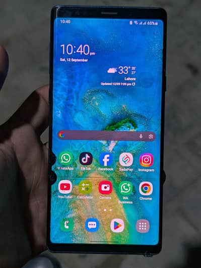 Samsung Mobile Note 9 8gb 512gb Urgent Sale exchange possible