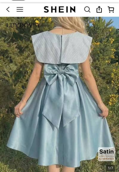 New Girl Silk Frock