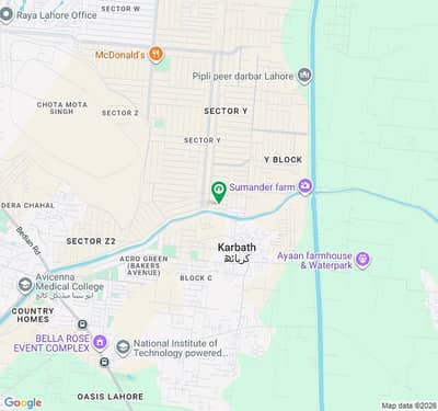 Plot No-3462 Block Y - 10 Marla Plot On Top Location Of Phase 7 DHA Lahore For Urgent Sale