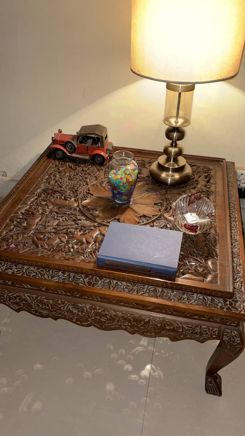 Carved table 0