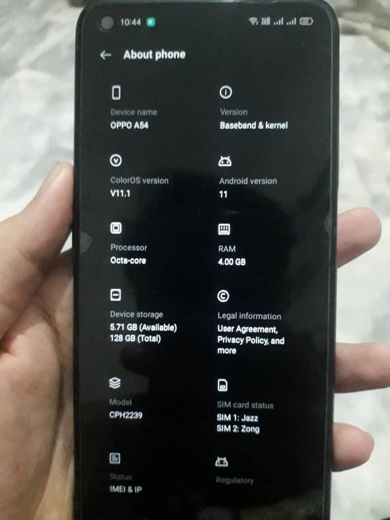 OPPO A54 8