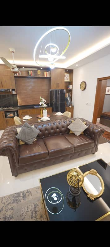 Furnished 2 bedroom brand new apartment available for rent in Shah jamal
