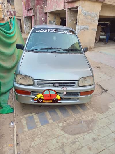 Daihatsu cuore Model 2005,Silver for sale Call 0345--2443049