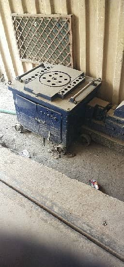 steel cutting and binding machine