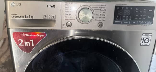 2 Washers for sale ( LG thinQ side loader + Haier top loader )