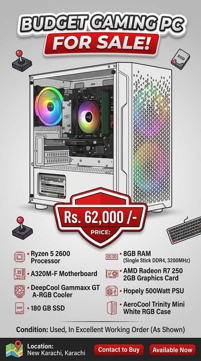 Gaming PC For Sale