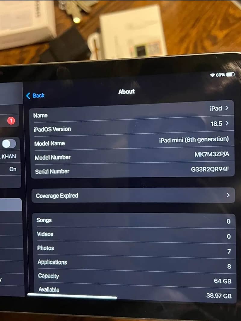 iPad Mini 6 - Space Grey 6