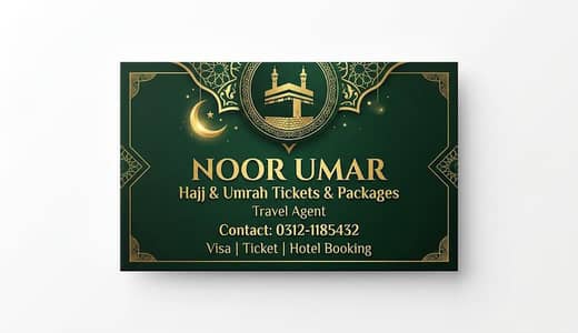 Hajj & Umrah promotion package 21 days umrah Noor Umar Travel