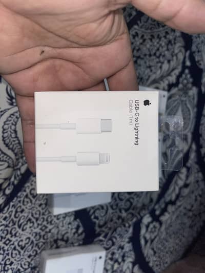 Apple Lightening to Type C charging cable