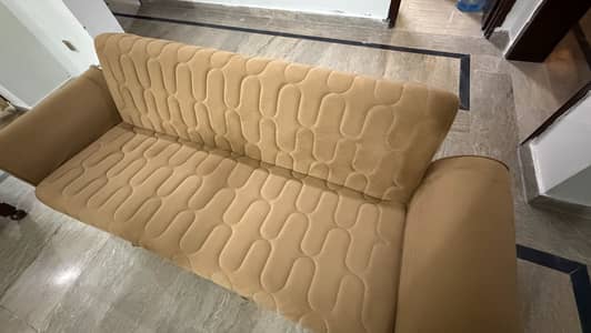 1 Month Used Sofa Cum Bed with Master Mattress – Excellent Condition