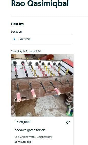 badawa game forsale contact number 03045179195
