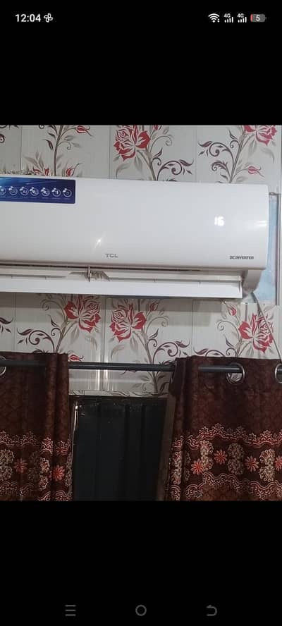 TCL Ac inveter Ac 1ton. all okay excellent work no open