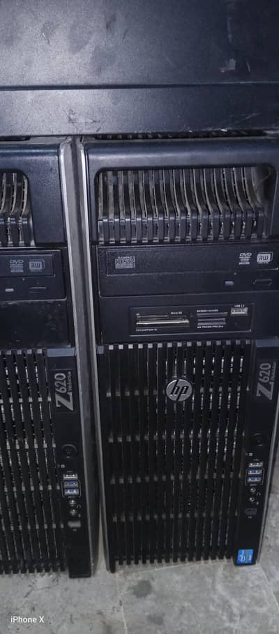 HP.  z620. dul processor 16 core 42 thread