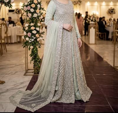 Bridal maxi mint Green