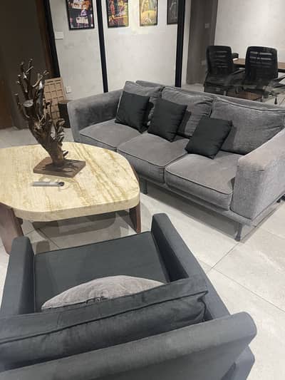 Modern 5-Seater Sofa Set (3+1+1)