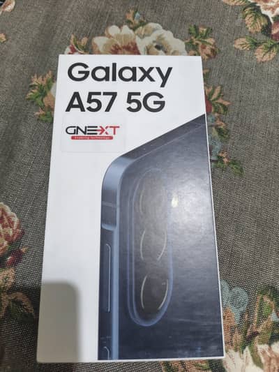 Samsung Mobile A57 8+256 New Box Pack Navy Blue