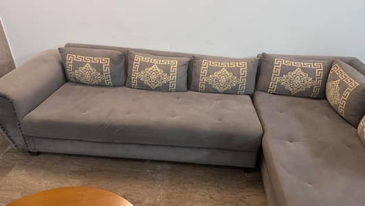 L shape corner sofa