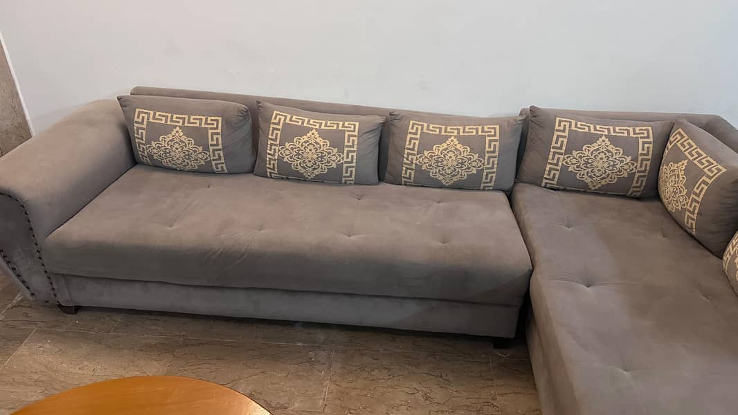 L shape corner sofa 10