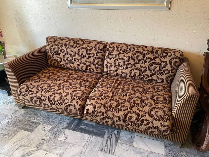 Spacious Habitt 3-Seater Sofa (80.5" Width) - Solid Frame 2