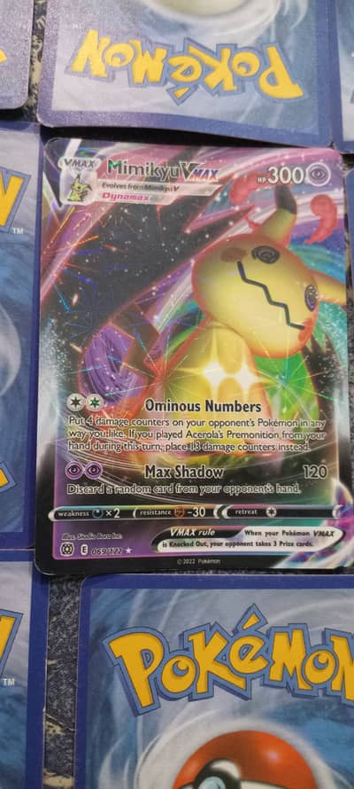 Pokemon Cards: MimikyuVmaX