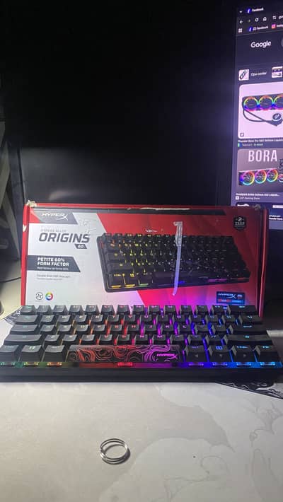 Hyper x alloy origin 60 rgb mechanical keyboard