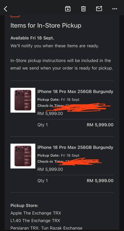 Apple iPhone 18 Pro Max 256Gb