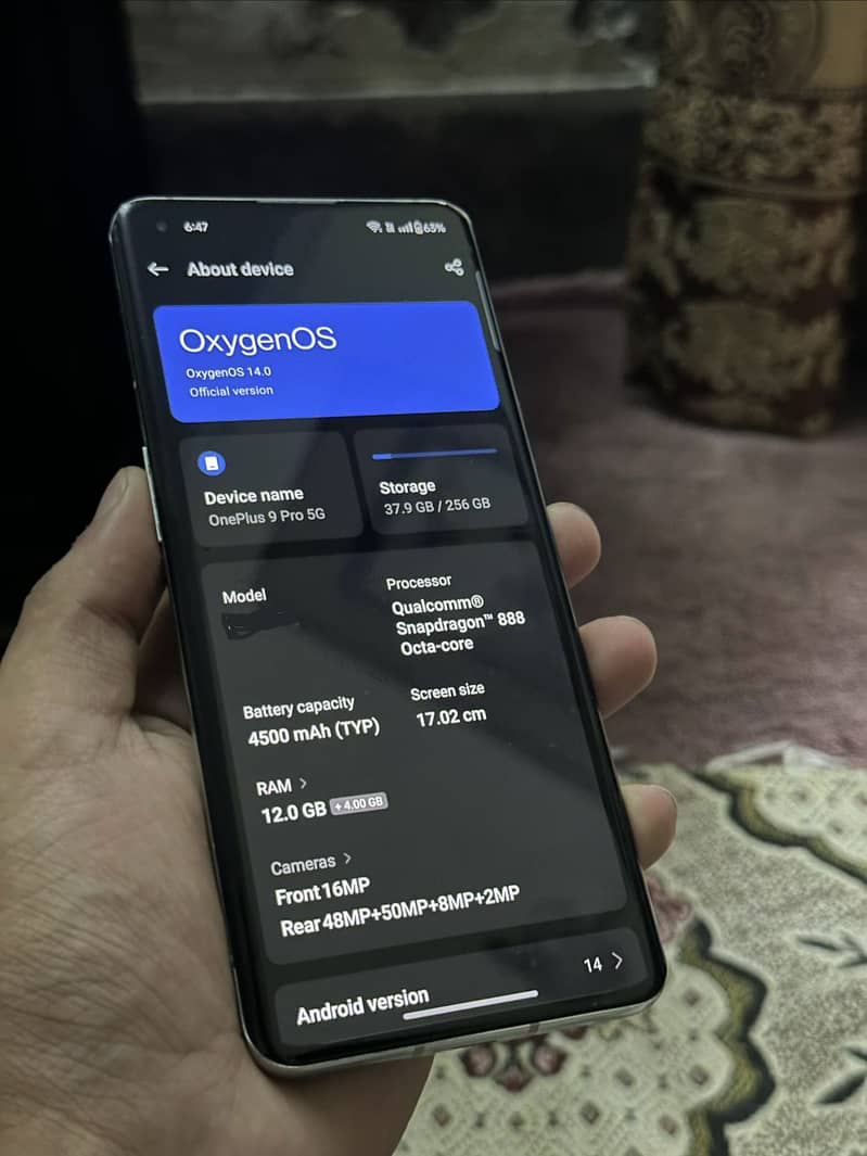 One Plus 9 Pro 3