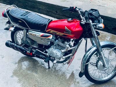 Cg125 self start model 2021/22 design 2022 Condition is Very good
