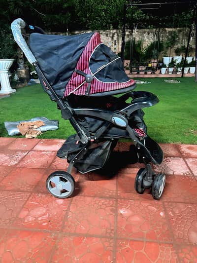 Baby Pram for Sale – Clean, Smooth Wheels & Heavy Duty Frame