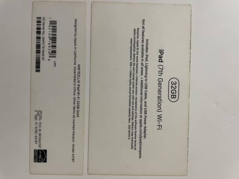 iPad 7th Generation First owner 0