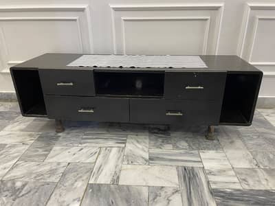 Habitt Dark Espresso Low-Profile TV Console